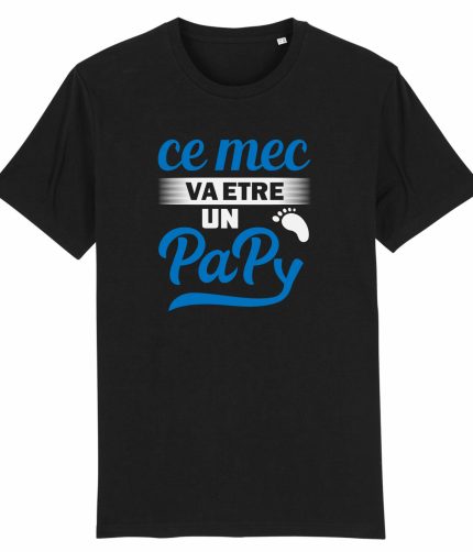T-shirt future papy, grand-père