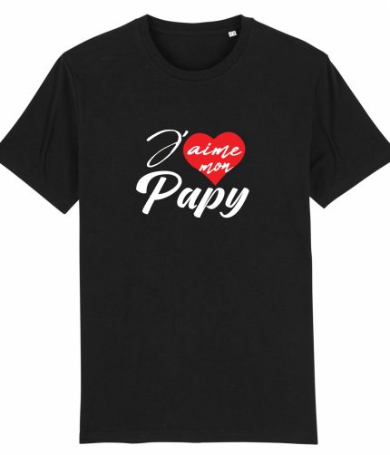 T-shirt j'aime mon papy