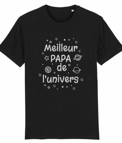 T-shirt meilleur papa de l'univers
