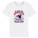 T-shirt papa motard, humour