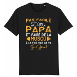 T-shirt papa musculation