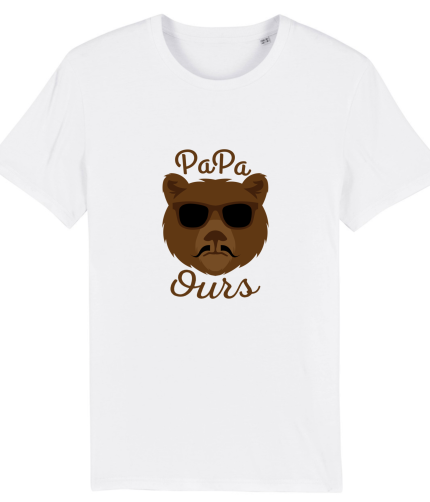 T-shirt papa Ours