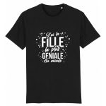 T-shirt père fille , idée cadeau, fille géniale