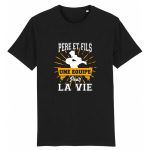 T-shirt père-fils, équipe pour la vie