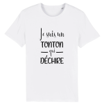 T-shirt tonton qui déchire: idée cadeau tonton