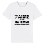 T-shirt Ma femme me laisse jouer au poker