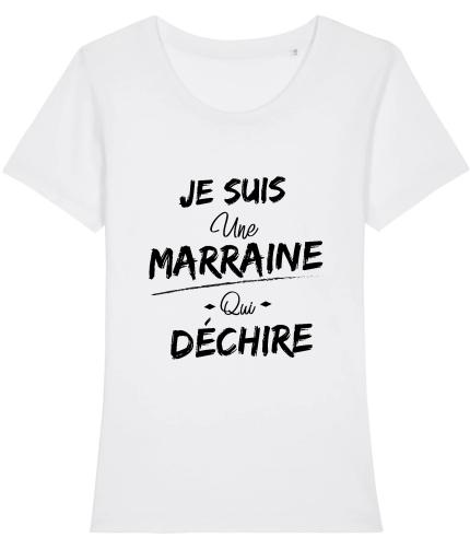 T-shirt marraine qui déchire