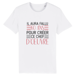 T-shirt anniversaire 60 ans, chef d'oeuvre