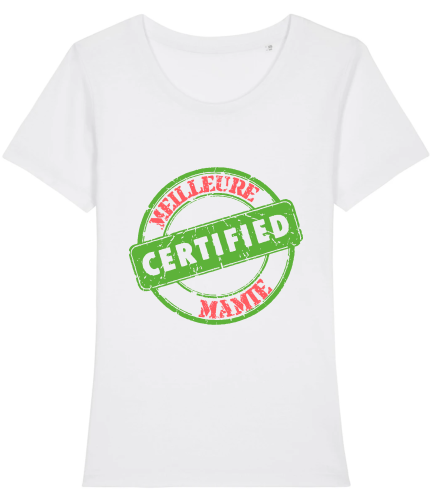 T-shirt meilleure mamie