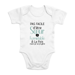 Body bébé soeur