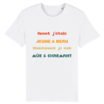T-shirt humour vieux et charmant