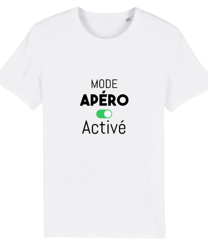 T-shirt apéro activé