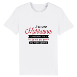 T-shirt filleul/filleule marraine cinglée