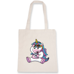 Tote bag licorne téléphone