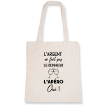 Tote bag apéro humour