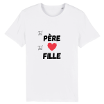 T-shirt tel père tel fille