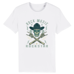 T-shirt rock vintage tête de mort