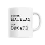 Mug marrant , mathias de café