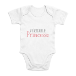 Body bébé véritable princesse