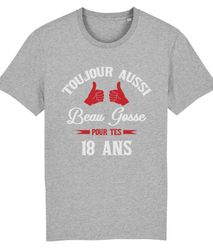 T-shirt beau gosse 18 ans