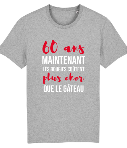 T-shirt idée cadeau anniversaire 60 ans humour