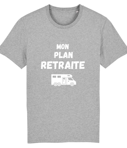 T-shirt retraité camping-car