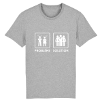 T-shirt célibataire homme, humour