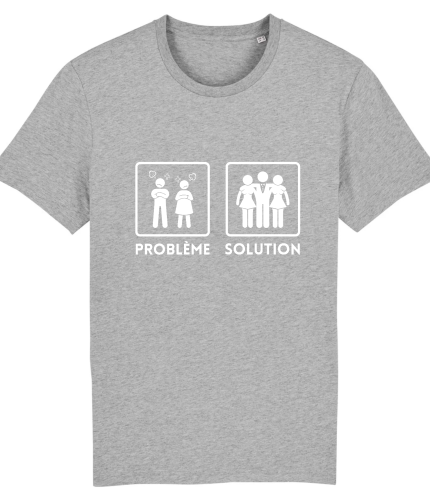 T-shirt célibataire homme, humour