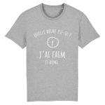 T-shirt humour repas, faim, j'ai faim et demi