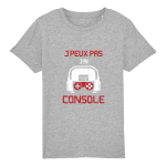 T-shirt Je peux pas j`ai console