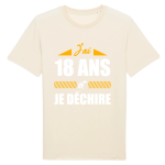 T-shirt anniversaire 18 ans : Je déchire