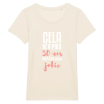 T-shirt Anniversaire 50 ans, jolie femme