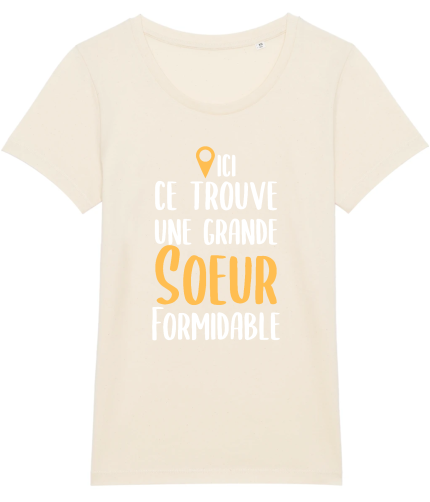 T-shirt grande soeur formidable