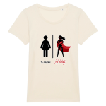 T-shirt super maman héroïne