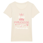T-shirt princesse et je t'emmerde