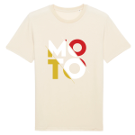 T-shirt moto unisexe coton bio