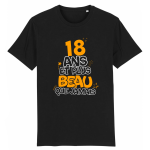 T-shirt 18 ans pour beau gosse