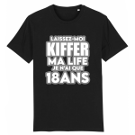T-shirt kiffer mes 18 ans