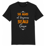 T-shirt 50 ans beau gosse, idée cadeau anniversaire