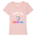T-shirt je peux pas j'ai licorne
