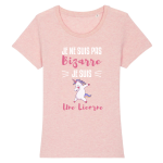 T-shirt Je suis une licorne pas bizarre