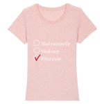 T-shirt Juste une pirincesse