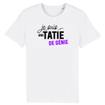 T-shirt Je suis une tatie de génie