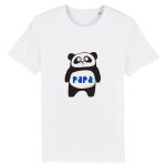 T-shirt papa panda, humour