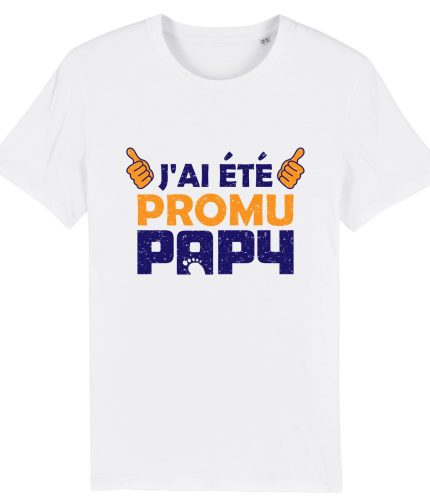T-shirt je vais être papy, cadeau futur papy