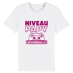 T-shirt je vais être papy, futur papy geek console