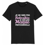 T-shirt mamie professionnelle retraitée