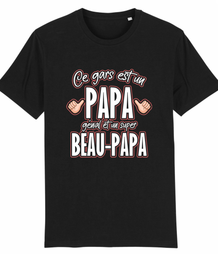 T-shirt papa et beau-papa, génial