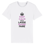 T-shirt mamie keep calm et laisse mamie faire