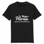 T-shirt meilleur parrain de la planète